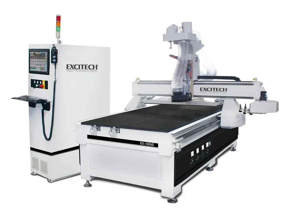 Excitech E3 series CNC router — product photo on a white background