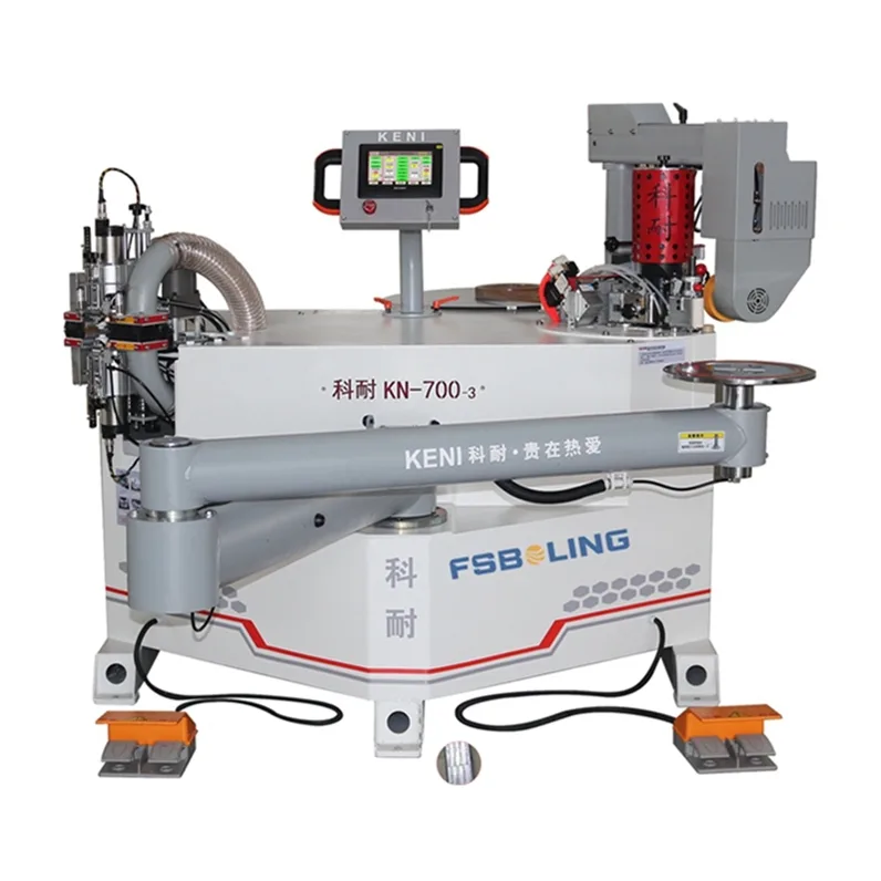KN700-3 fully automatic curved edge banding machine
